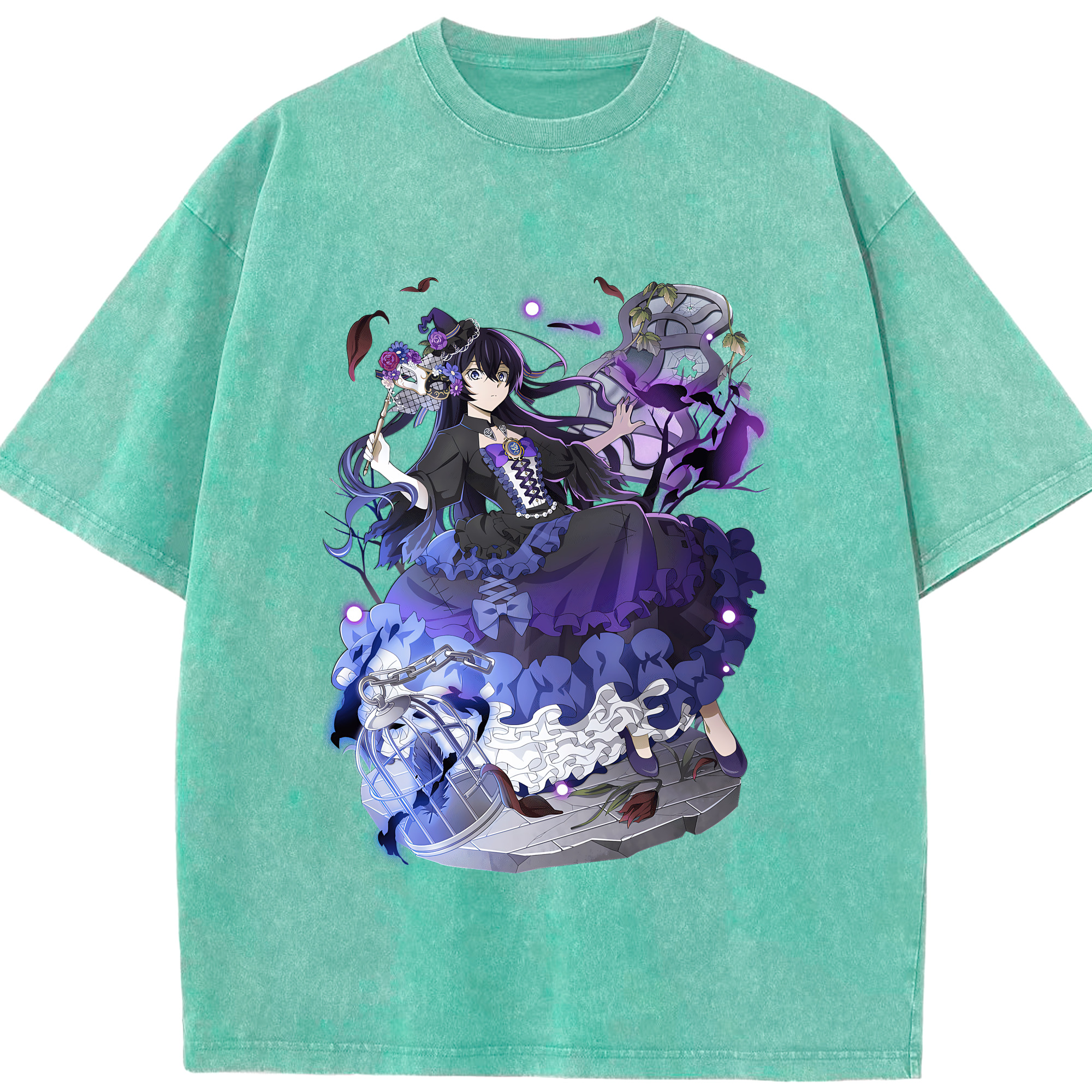（画像用） 文豪ストレイドッグス Bungo Stray Dogs 綿100% ヴィンテージ風 半袖Tシャツ（フロントプリント）